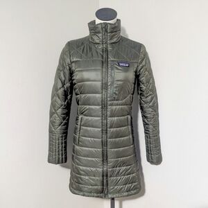 Patagonia Women's Radalie Zip Long Parka Jacket XS